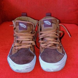 Brown High Top Vans